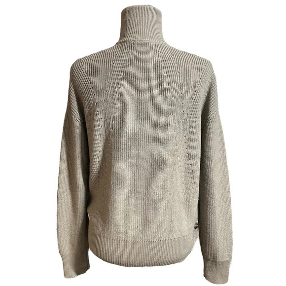 Athleta (Fall 2021) Escapade Mock Neck Bomber Sweater Jacket Medium - Picture 11 of 11